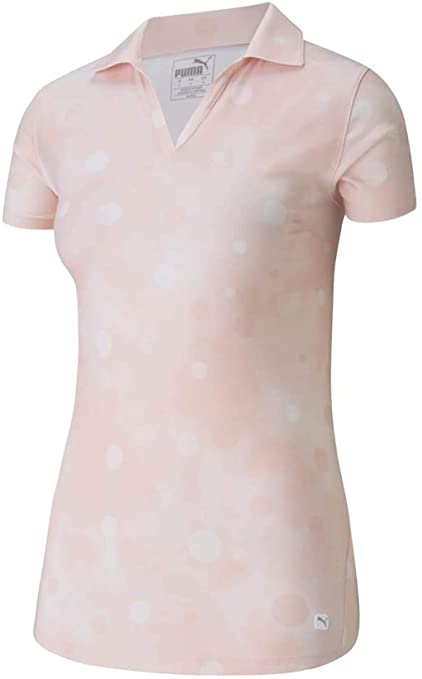 Puma Womens 2020 Polka Dye Golf Polo Shirts