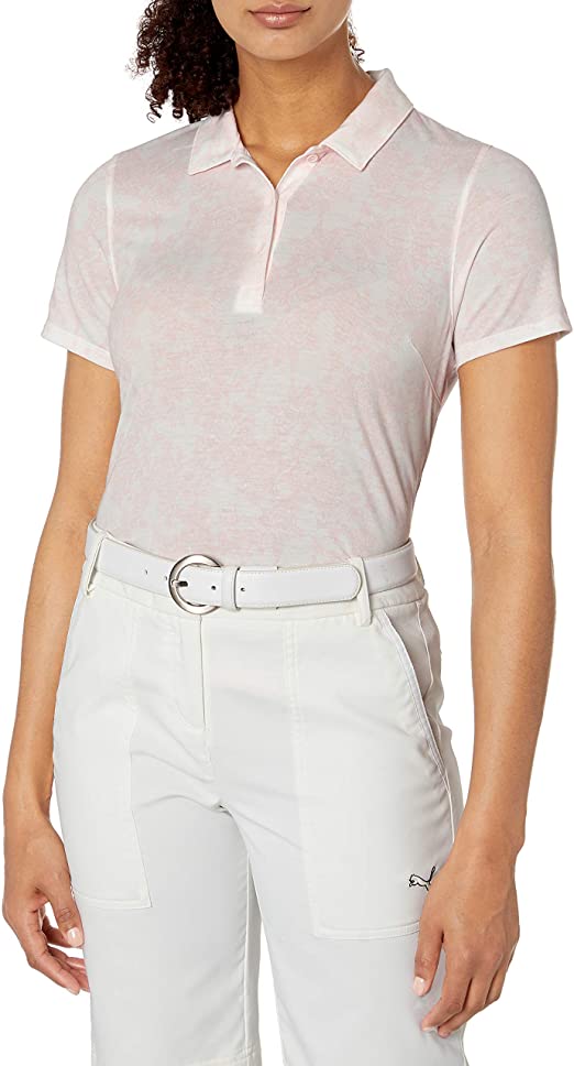 Puma Womens 2020 Roses Golf Polo Shirts