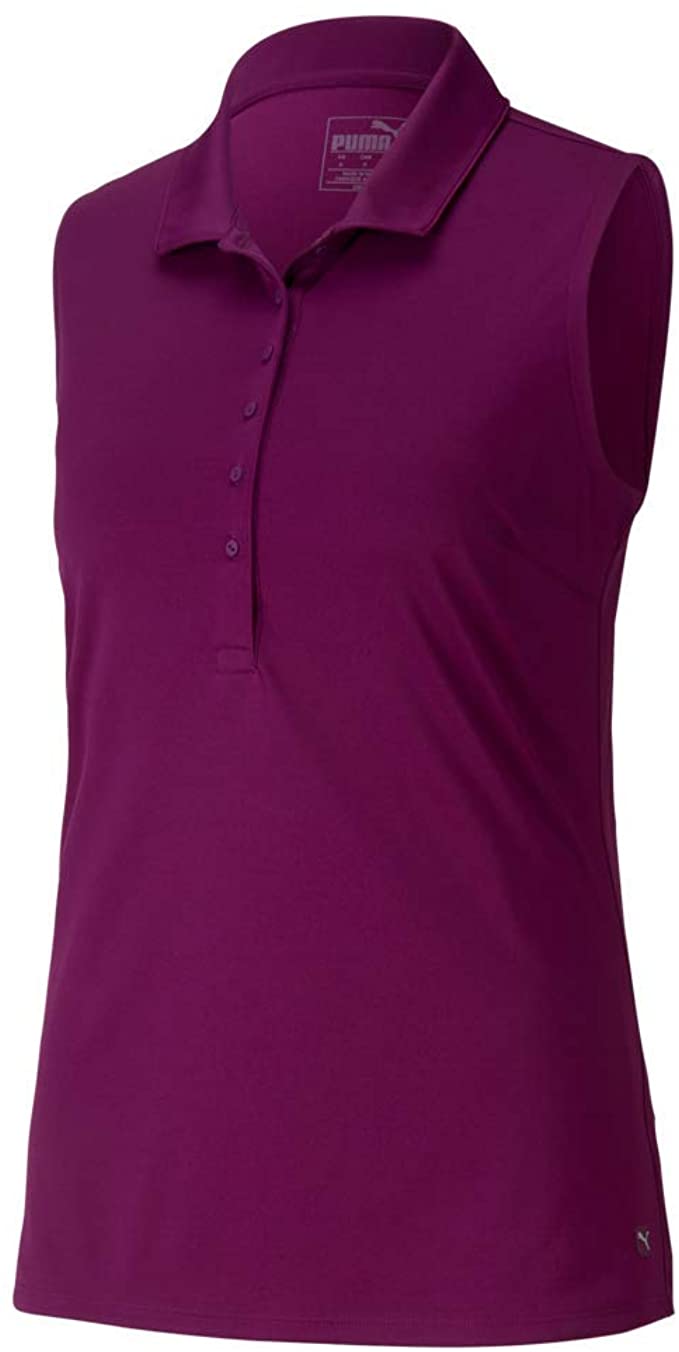 Womens Puma 2020 Rotation Sleeveless Golf Polo Shirts