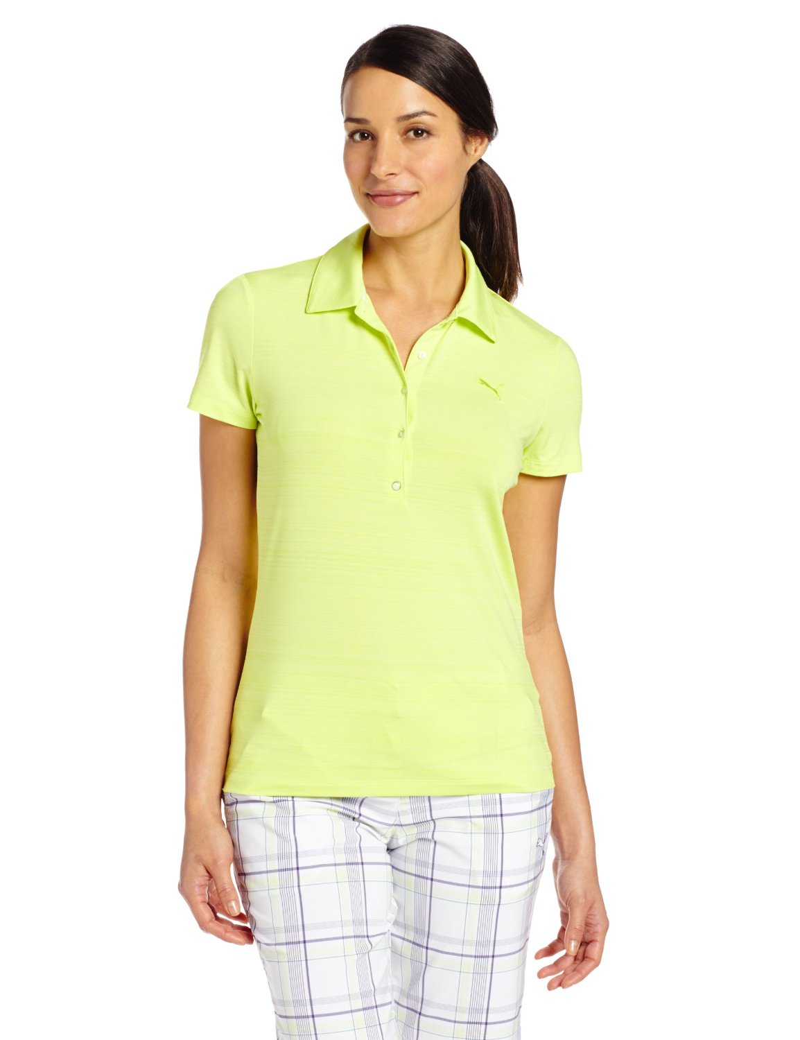 Womens Puma NA Barcode Golf Polo Shirts