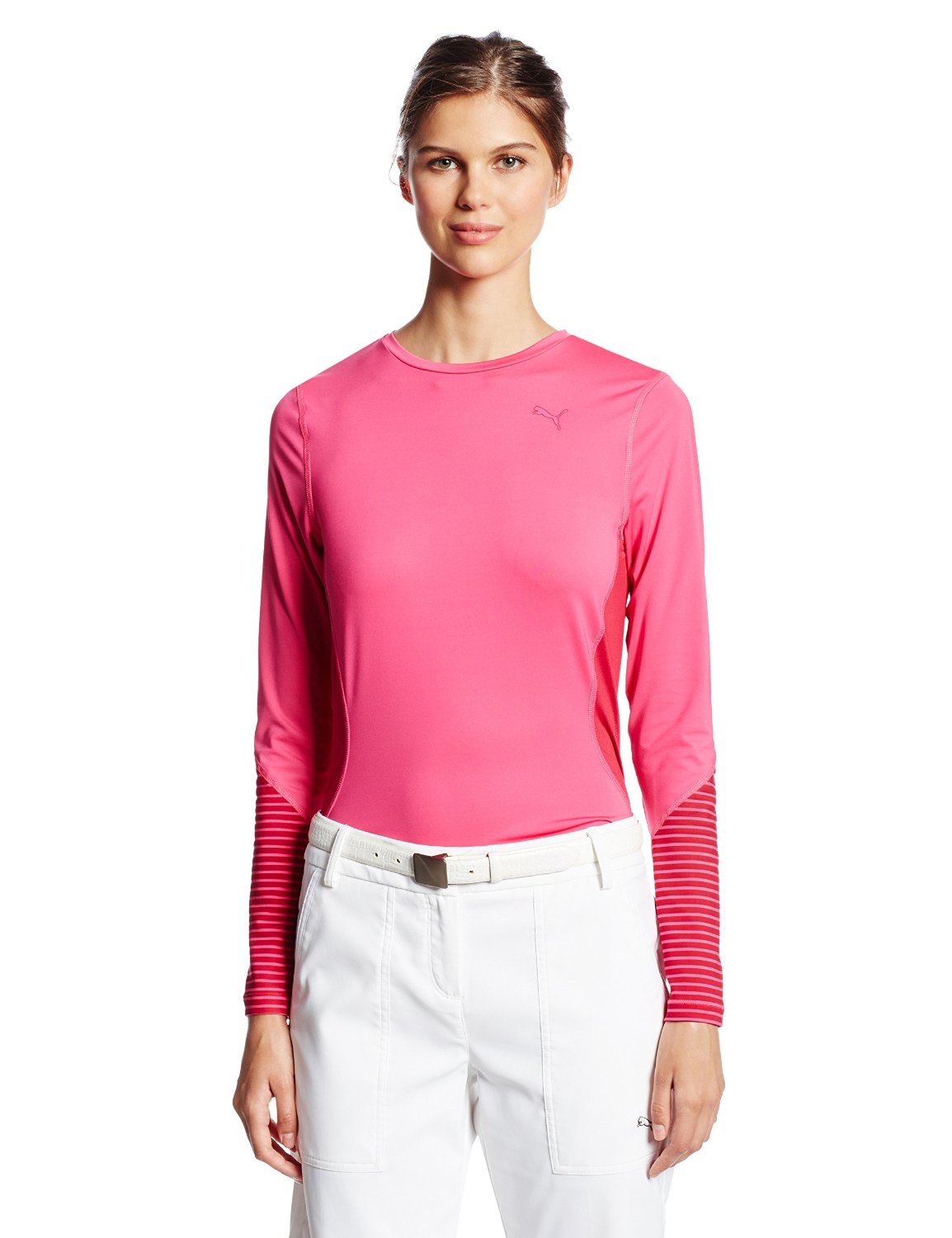 Womens NA Novelty Long Sleeve Golf Polo Tops