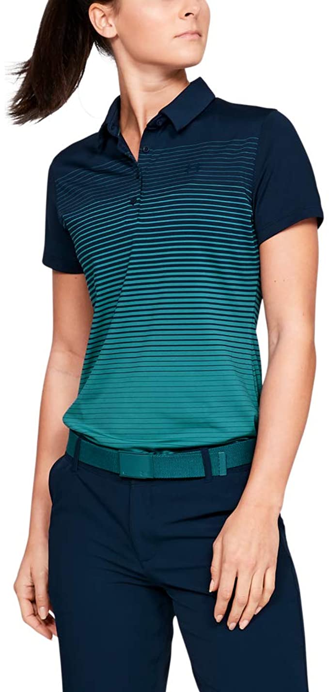 Under Armour Womens Zinger Novelty Golf Polo Shirts