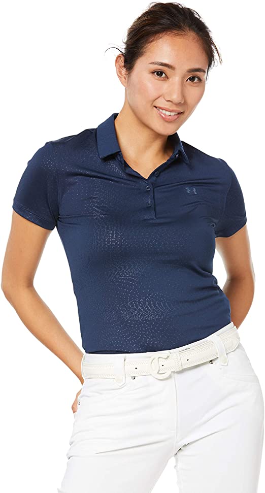 Under Armour Womens Zinger Novelty Golf Polo Shirts