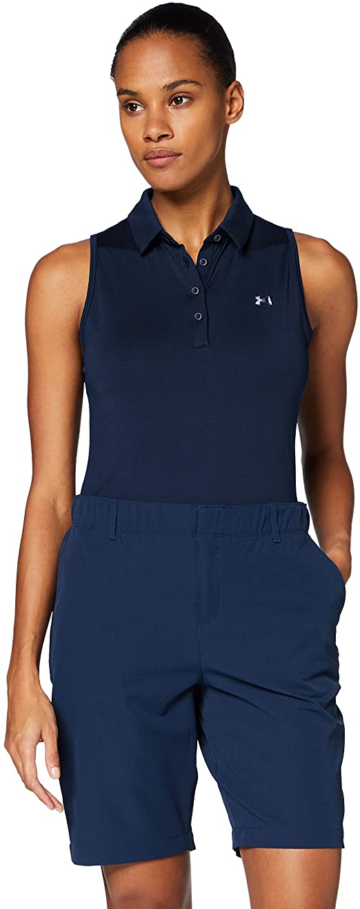 Under Armour Womens Zinger Sleeveless Golf Polo Shirts