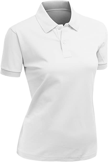 Xpril Womens Cotton PK Silket Dri-Fit Collar Golf Polo Shirts