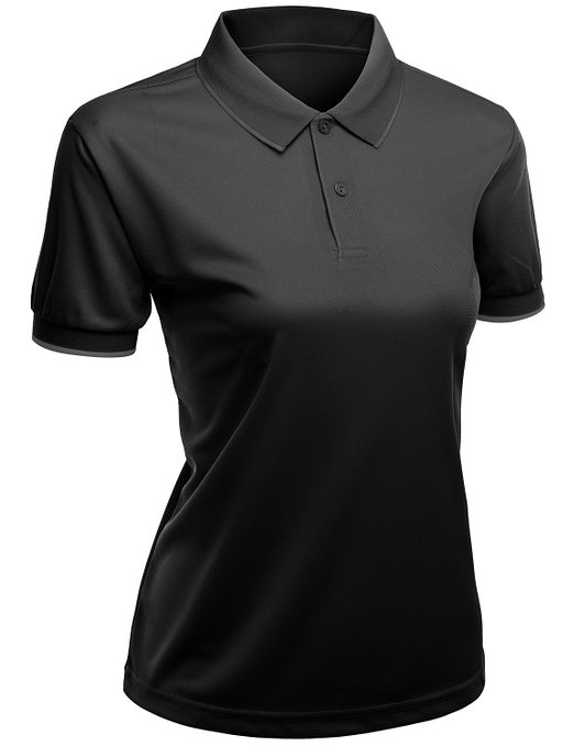 Xpril Functional Coolmax Collar Short Sleeve Golf Polo Shirts