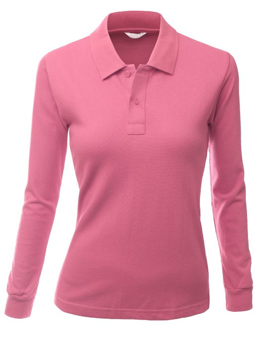 Xpril Luxurious PK Long Sleeve Golf Polo Shirts