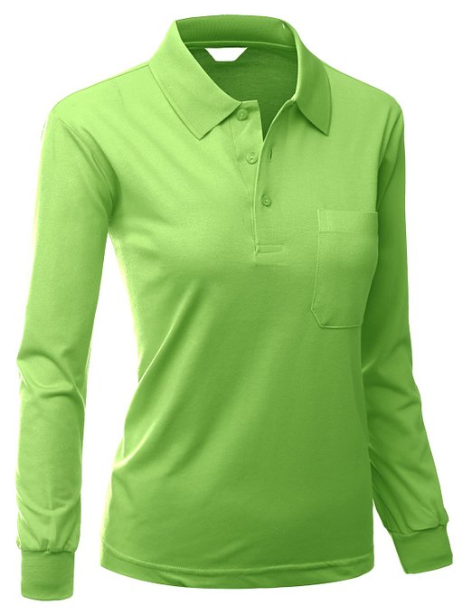 Womens Xpril Pique 180-200 TC Dri-Fit Collar Golf Polo Shirts