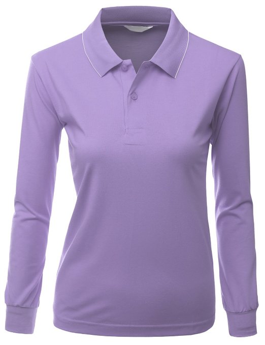 ladies long sleeve golf tops