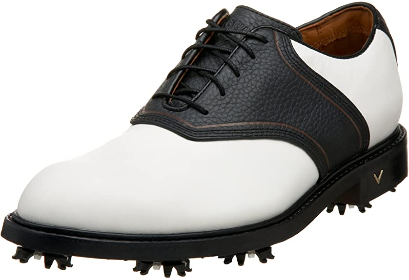 Callaway Mens Pin Stripe Saddle Golf Shoes