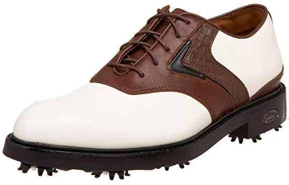 Mens Callaway XTT Chev Tour Saddle Golf Shoes