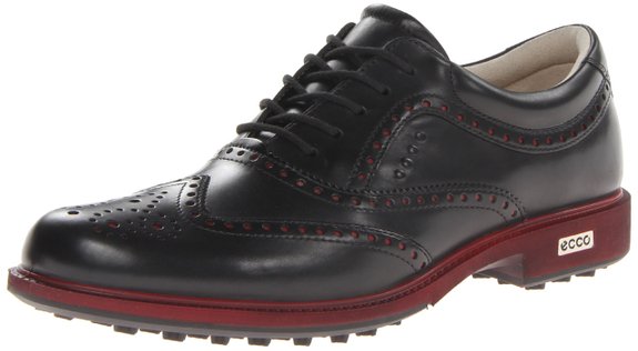 Ecco Tour Hybrid Wing Tip Golf Shoes