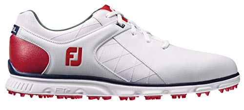 Mens Footjoy Pro SL Spikeless Plain Toe Rover Golf Shoes