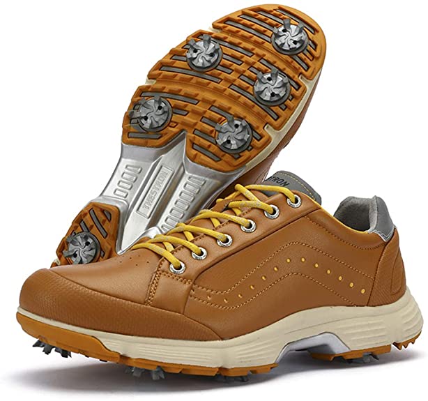 Mens Thestron 2021 Professional Spikes Golf Shoes