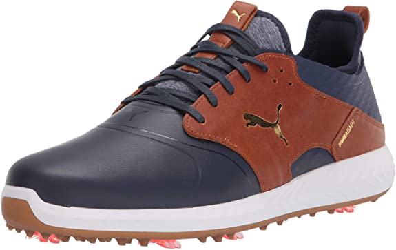 Mens Puma Ignite Pwradapt Caged Crafted Golf Shoes