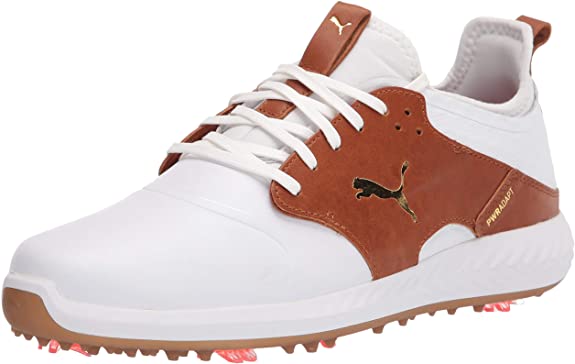 Puma Mens Ignite Pwradapt Caged Crafted Golf Shoes