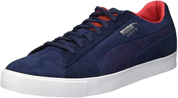 Mens Puma Suede Golf Shoes