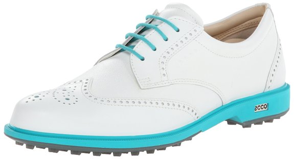 Ecco Womens Tour Hybrid Wing Tip Golf Shoes