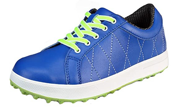 Womens PGM Lightweight Waterproof Spikeless Golf Shoes