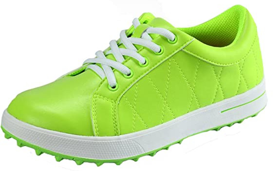 PGM Womens Lightweight Waterproof Spikeless Golf Shoes