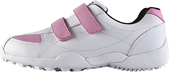 PGM Womens Waterproof Hook and Loop Straps Golf Shoes