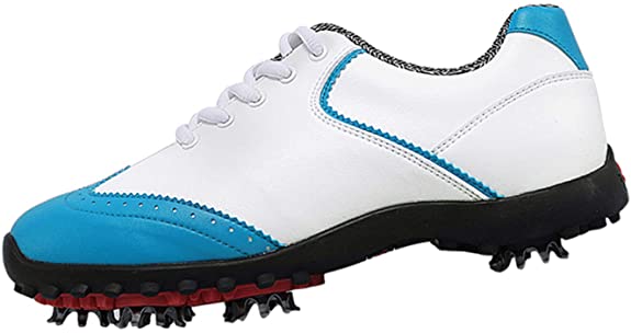 PGM Womens Waterproof Spiked Golf Shoes