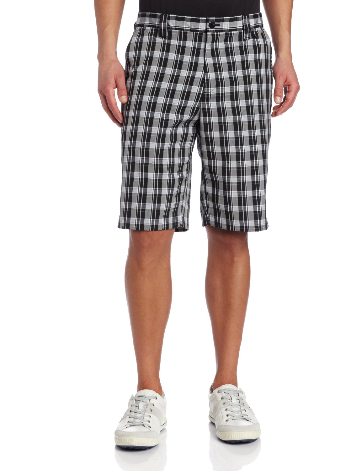 Adidas Mens Climalite Bold Plaid Shorts