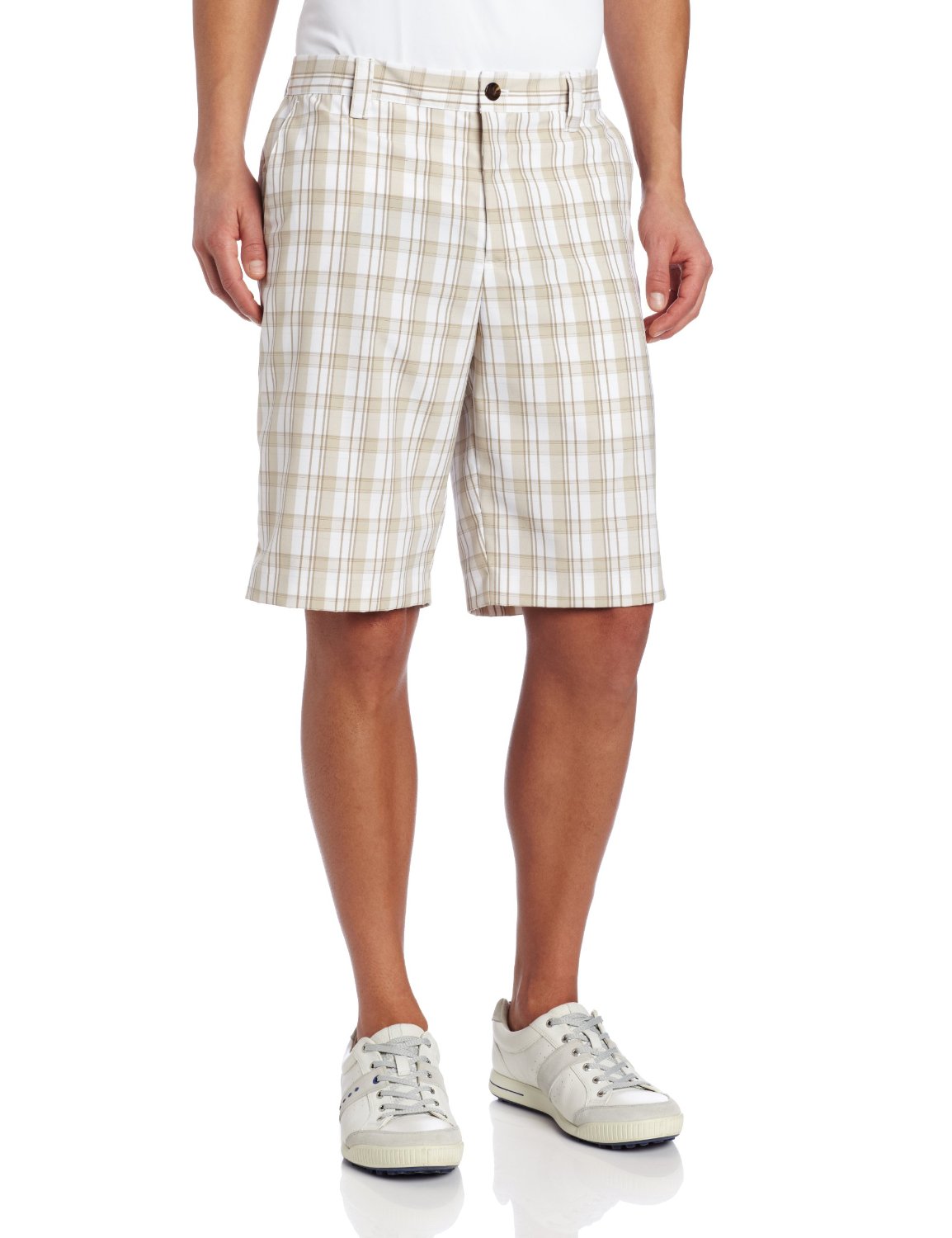 Adidas Climalite Bold Plaid Golf Shorts
