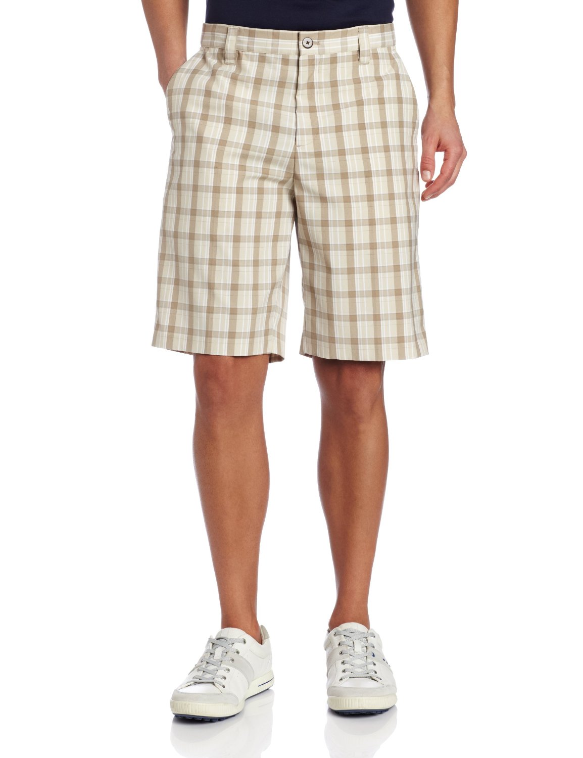 Mens Climalite Bold Plaid Golf Shorts