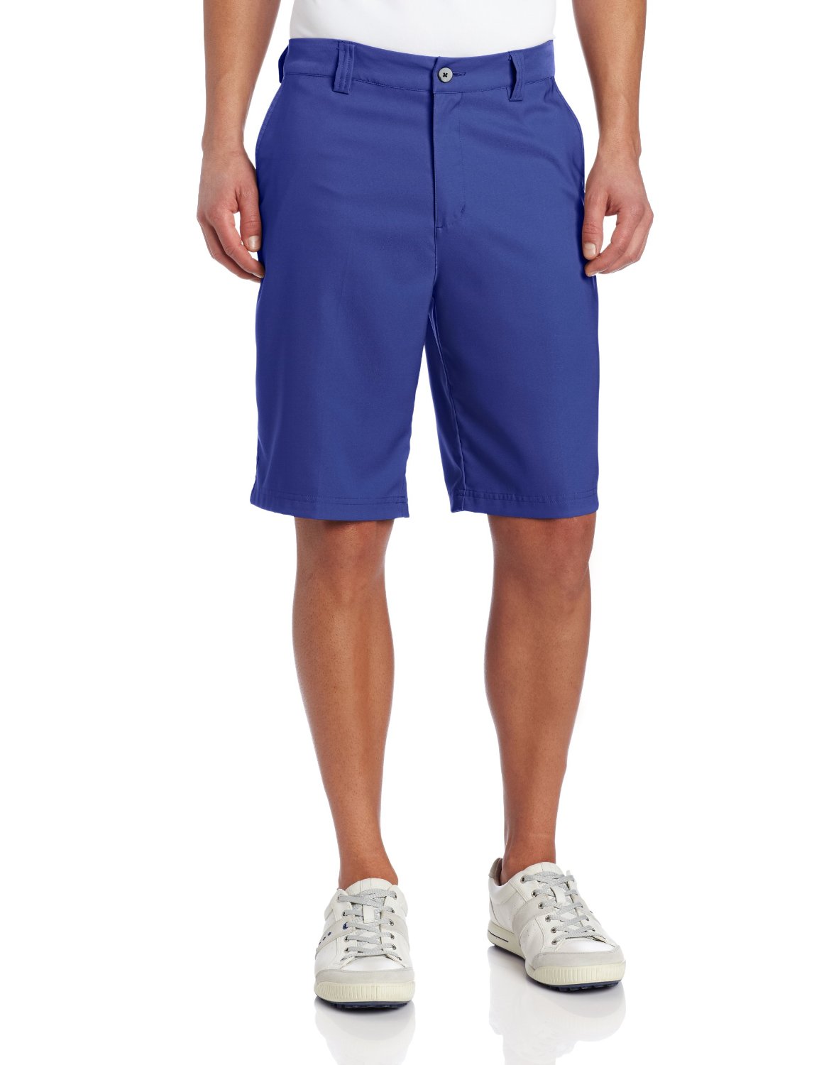 Mens Adidas Climalite Flat Front Golf Shorts