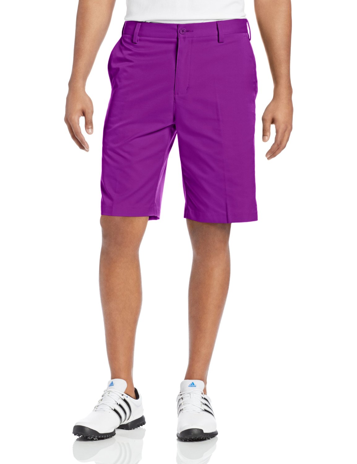 Mens Adidas Flat Front Golf Shorts