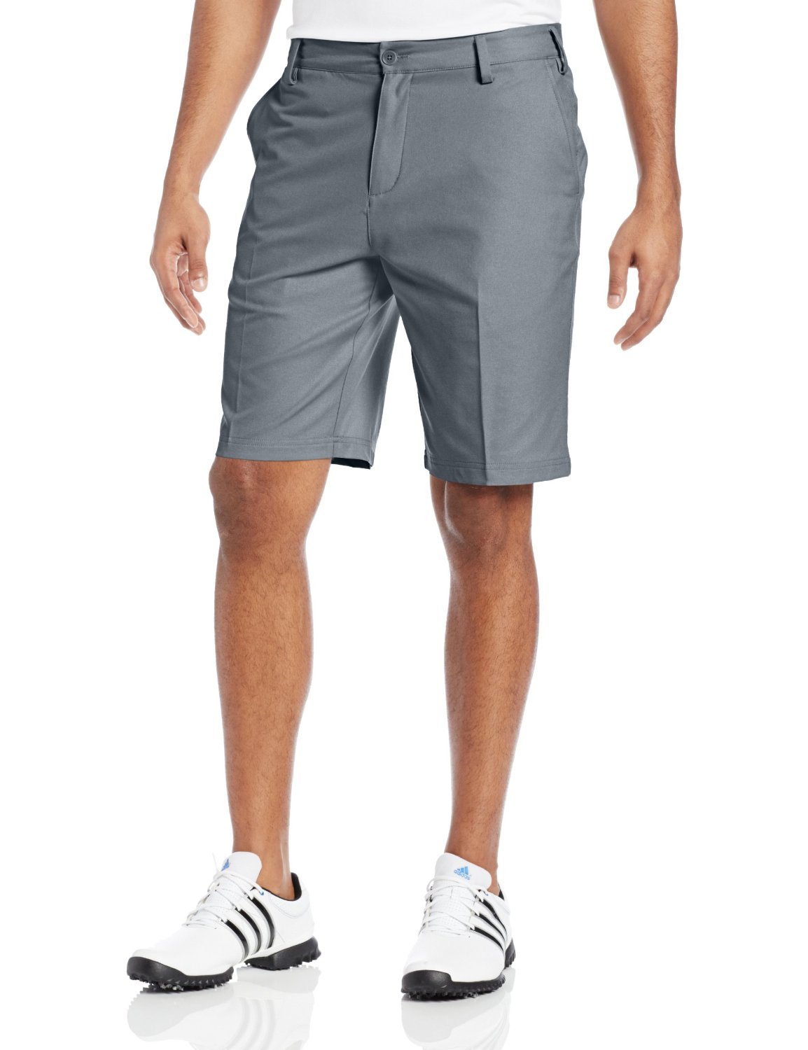 Mens Adidas Heathered Golf Shorts