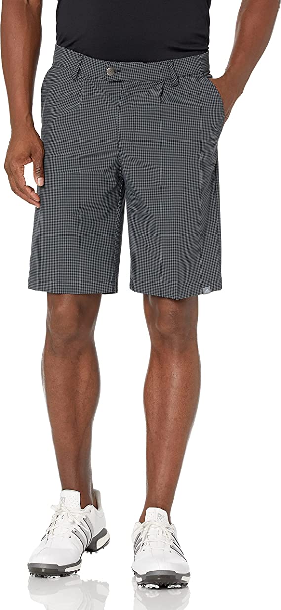 Adidas Mens Ultimate 365 Gingham Plaid Golf Shorts