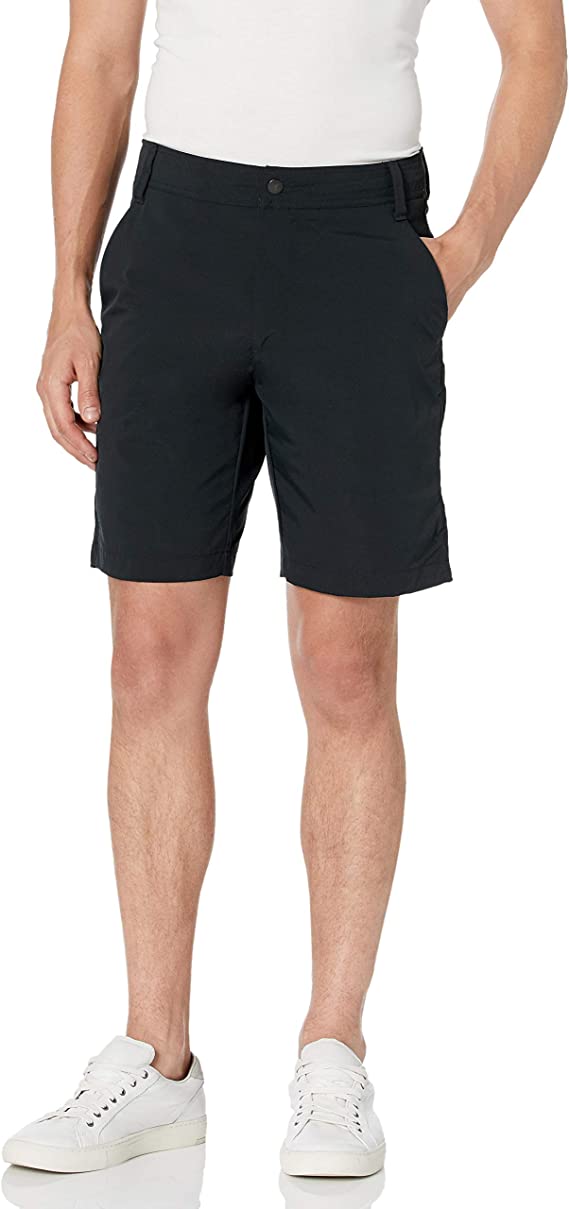 Amazon Essentials Mens Slim Fit Hybrid Tech Golf Shorts