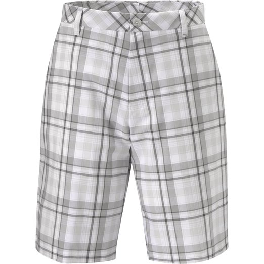 Ashworth Madres Flat Front Plaid Golf Shorts