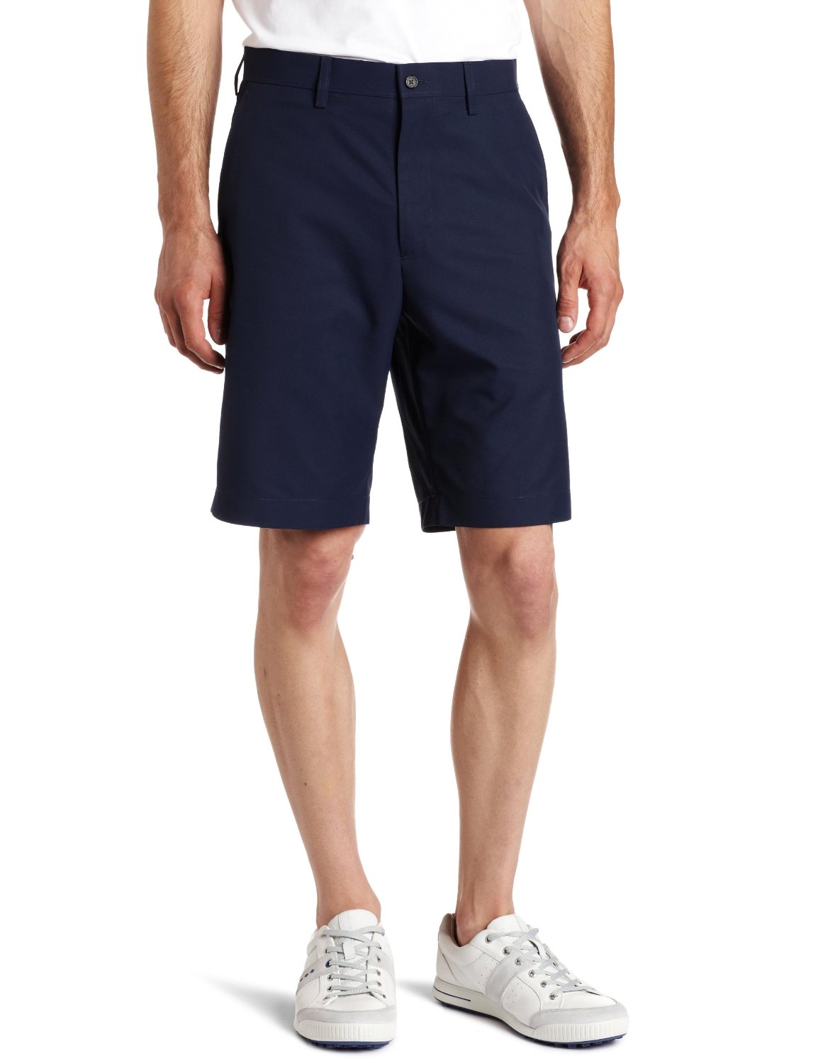 Mens Callaway Flat Front Twill Golf Shorts