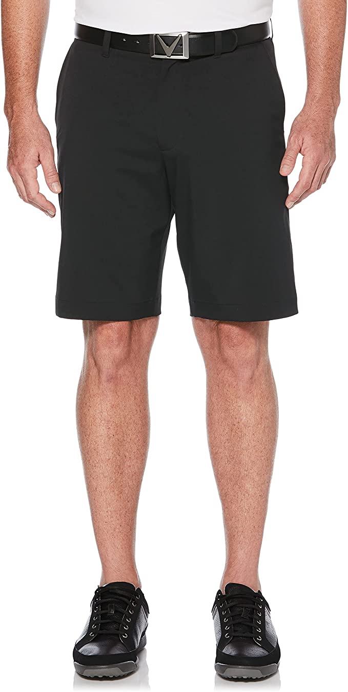 Mens Callaway Opti-Stretch Solid Golf Shorts