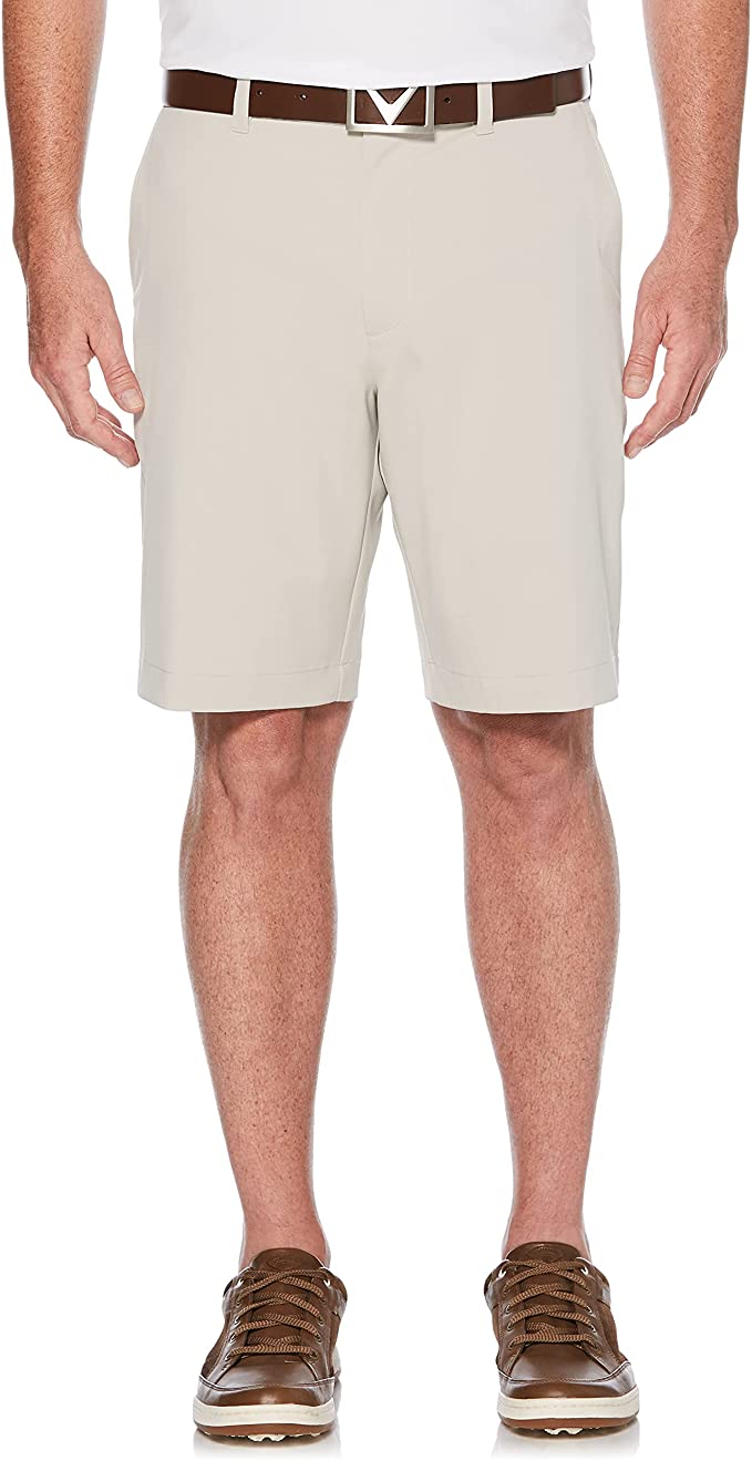 Callaway Mens Opti-Stretch Solid Golf Shorts