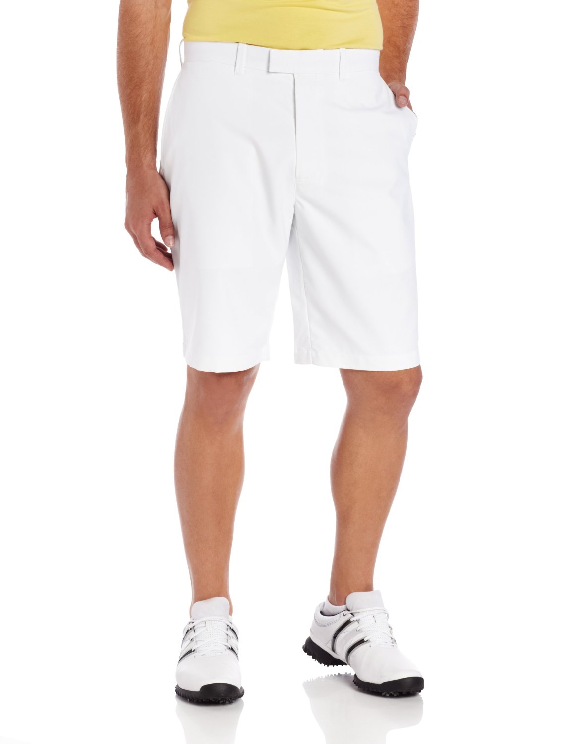 Mens Performance Flat Front Golf Shorts