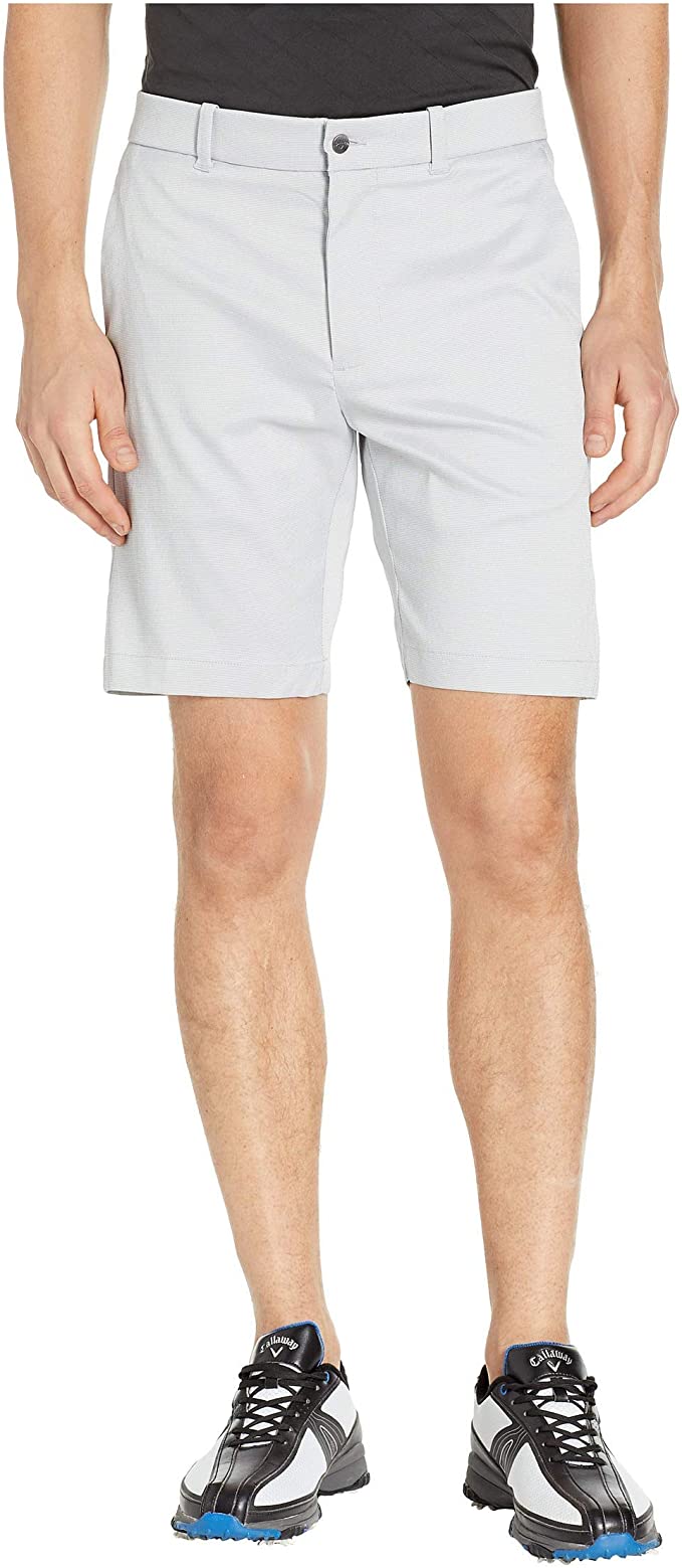 Callaway Mens Performance Flat Front Oxford Golf Shorts