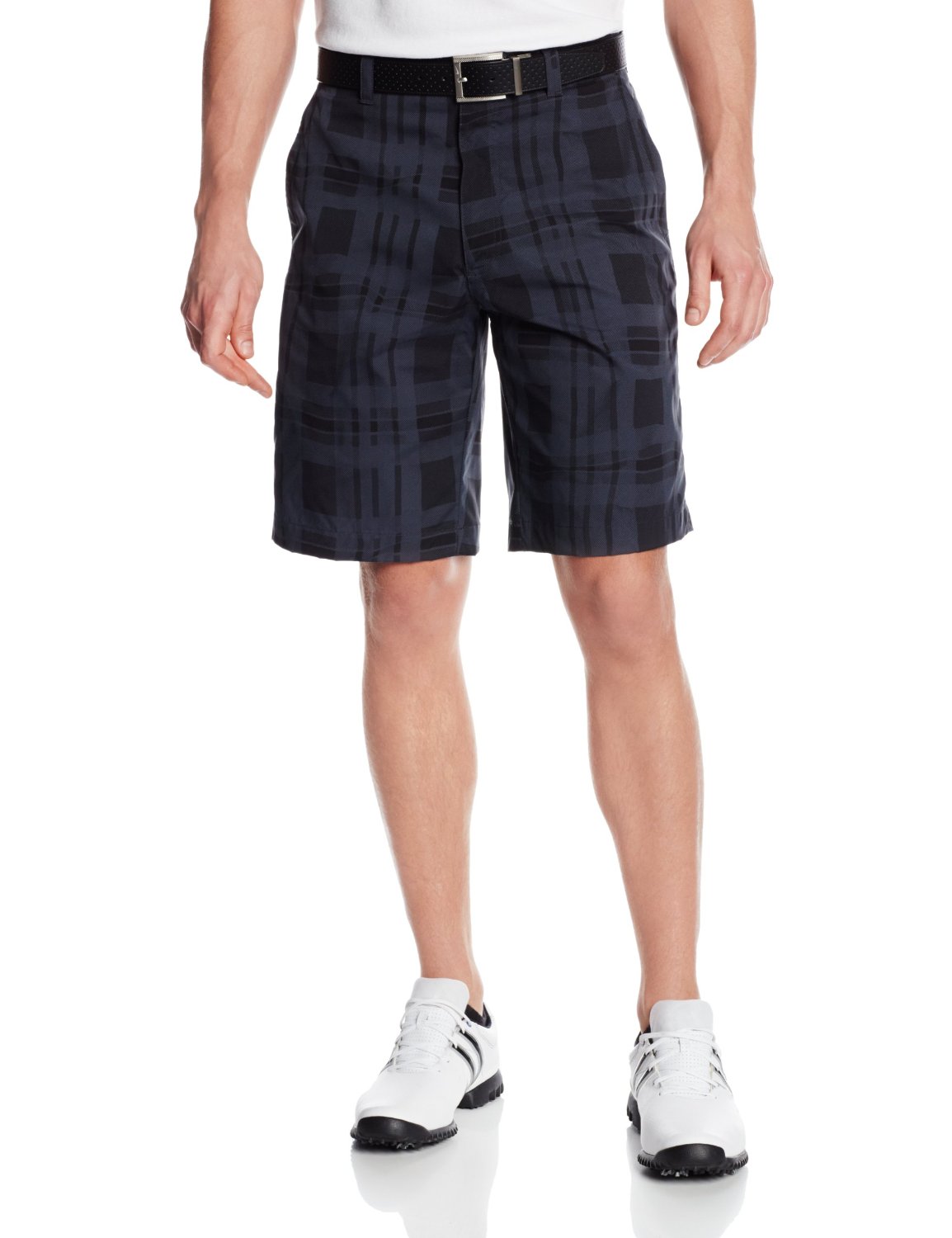 Mens Callaway Printed Plaid Golf Shorts