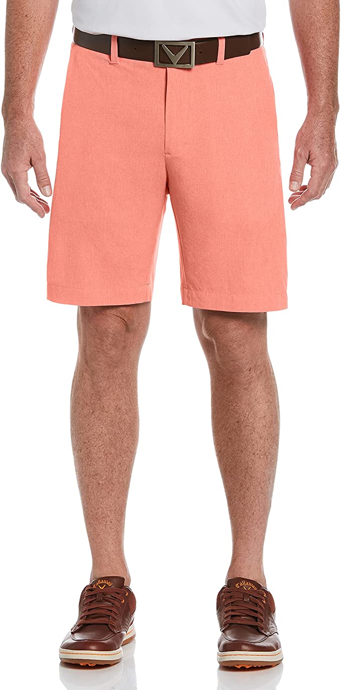 Callaway Mens Swing Tech Heather Ergo Golf Shorts