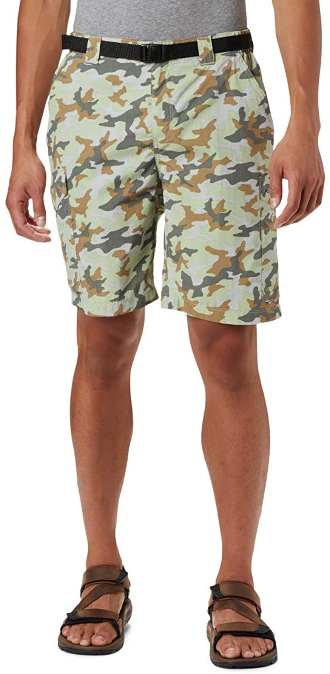 Mens Columbia Silver Ridge Printed Cargo Golf Shorts