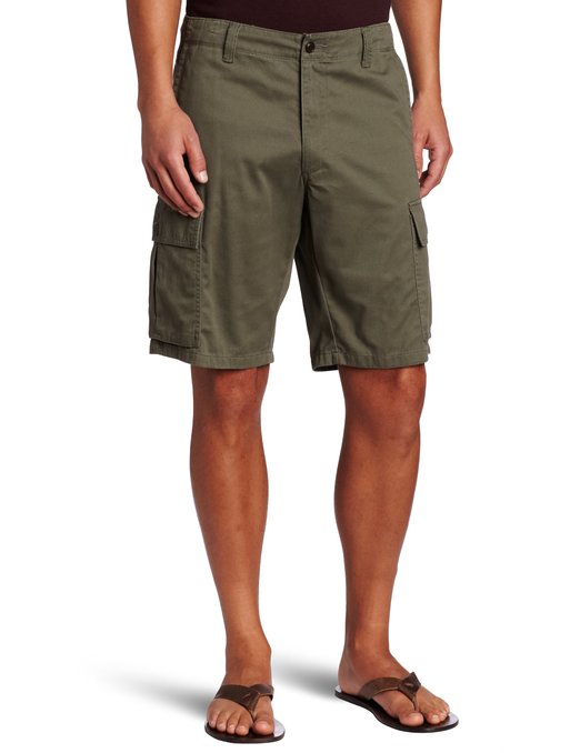 Mens Cargo Flat Front Golf Shorts