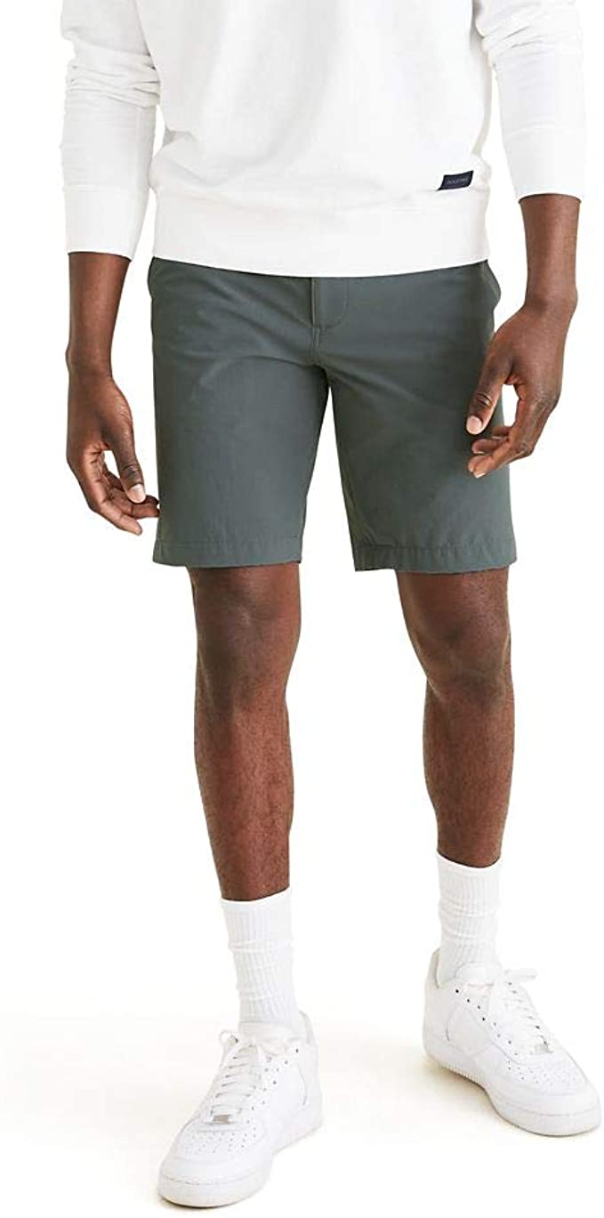 Dockers Mens Straight Fit Performance Ultimate Chino Golf Shorts