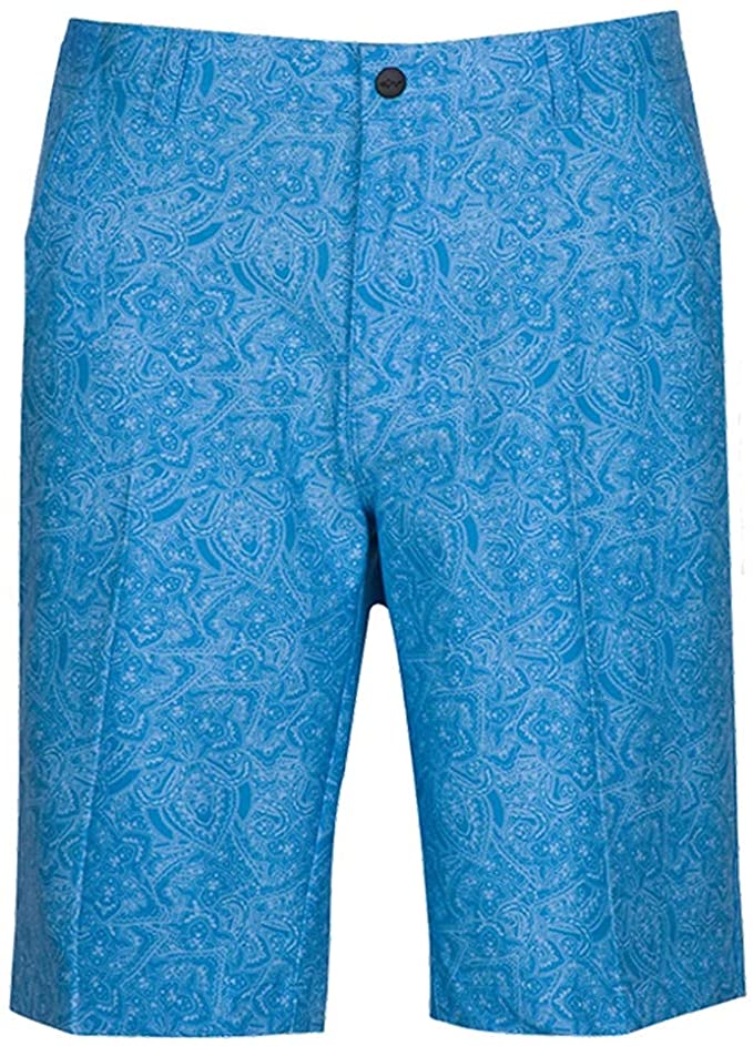 Mens Greg Norman ML75 Hybrid Print Golf Shorts