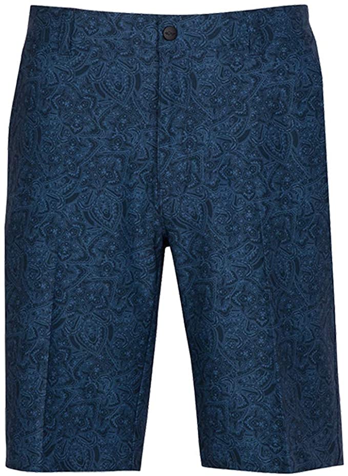 Greg Norman Mens ML75 Hybrid Print Golf Shorts