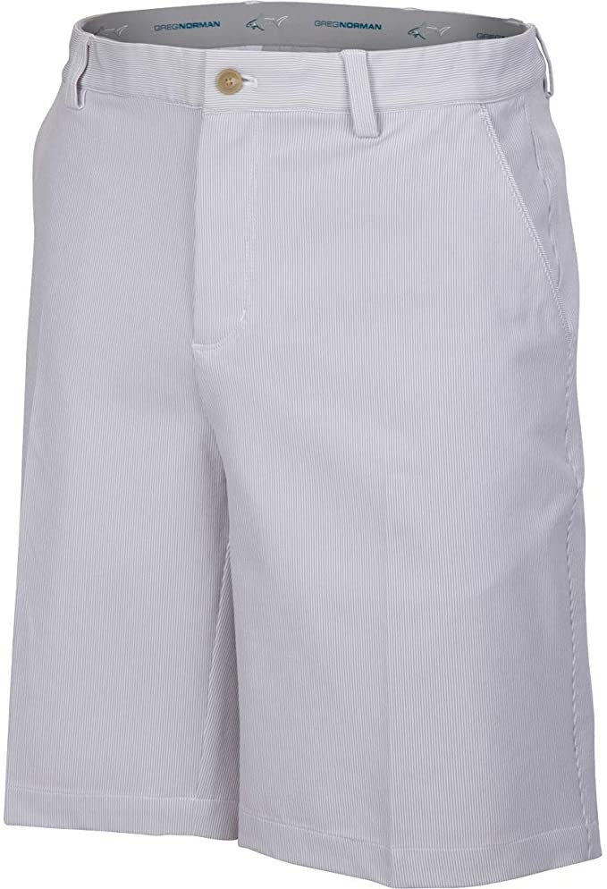 Greg Norman Mens ML75 Microlux Pincord Hybrid Golf Shorts