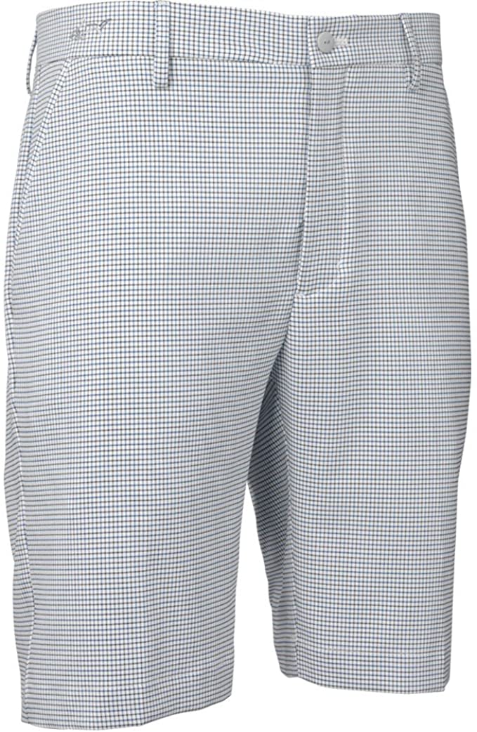 Greg Norman Mens Tattersall Golf Shorts