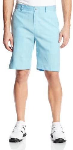 Greg Norman Mens Windowpane Golf Shorts